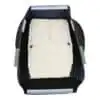 Mazda Tribute 2008-2011 Black Leather Driver or Passenger Bottom OEM-Style Replacement Seat Cover Inside-Out View Mazda Tribute 2008-2011 | OEM-Replacement Seat Cover