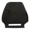 Mazda Tribute 2008-2011 Black Leather Driver or Passenger Top OEM-Style Replacement Seat Cover Inside-Out View Mazda Tribute 2008-2011 | OEM-Replacement Seat Cover