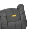 chevrolet-avalanche-2002-graphite-leather-front-driver-or-passenger-top-oem-style-replacemen-seat-cover-close-view Chevrolet Avalanche 2002 | OEM-Replacement Seat Cover