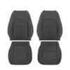 chevrolet-colorado-slt-piel-cuero-2015-2022-jet-negro-cubre-asientos-de-reemplazo-oem-del-conductor-y-del-pasajero-parte-alta-y-baja Chevrolet Colorado 2015-2022 | Funda de asiento de recambio OEM