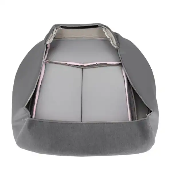 chrysler-300c-leather-2008-2010-medium-slate-gray-front-driver-or-passenger-bottom-inside-out-view-oem-replacement-seat-cover Chrysler 300C Limited 2005-2010 | OEM-Replacement Seat Cover