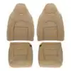 ford-f-250-lariat-leather-1998-2000-prairie-tan-front-driver-and-passenger-top-and-bottom-oem-replacement-seat-cover Ford F-250, F-350, F-450 Lariat 1998-2000 | OEM-Replacement Seat Cover