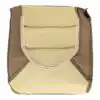 ford-f-250-lariat-leather-1998-2000-prairie-tan-front-driver-or-passenger-bottom-inside-out-view-oem-replacement-seat-cover Ford F-250, F-350, F-450 Lariat 1998-2000 | OEM-Replacement Seat Cover