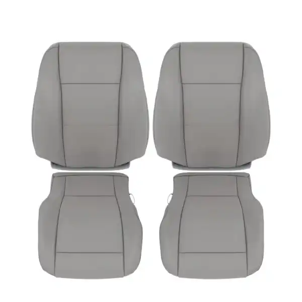 ford-f-250-leatherette-2017-2022-med-earth-gray-front-driver-and-passenger-top-and-bottom-oem-replacement-seat-cover Ford F-250 XL 2017-2022 | Housse de siège de remplacement OEM