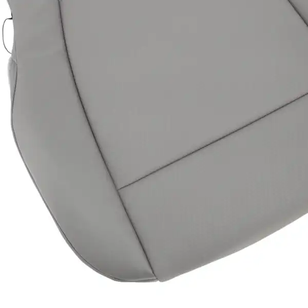 ford-f-250-leatherette-2017-2022-med-earth-gray-front-driver-or-passenger-bottom-close-view-oem-replacement-seat-cover Ford F-250 XL 2017-2022 | Housse de siège de remplacement OEM