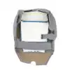 ford-f-250-leatherette-2017-2022-med-earth-gray-front-driver-or-passenger-bottom-inside-out-view-oem-replacement-seat-cover Ford F-250 XL 2017-2022 | Housse de siège de remplacement OEM