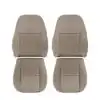 ford-mustang-cuir-synthétique-perforé-1999-2004-medium-parchment-front-driver-and-passenger-top-and-bottom-oem-replacement-seat-cover Ford Mustang GT 1999-2004 - Housse de siège de remplacement OEM