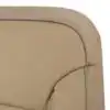 gmc-sierra-perforated-leather-2017-2019-dark-sand-front-driver-or-passenger-top-close-view-oem-replacement-seat-cover GMC Sierra 1500 HD Denali 2017-2019 | OEM-Replacement Seat Cover