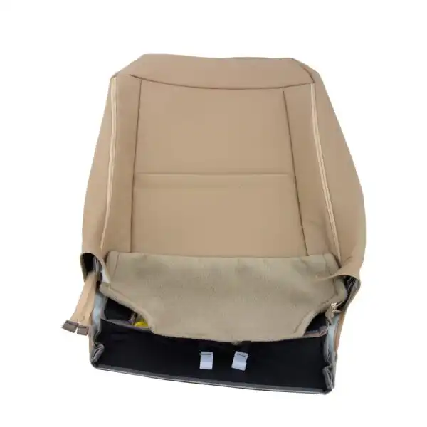 gmc-sierra-perforated-leather-2017-2019-dark-sand-front-driver-or-passenger-top-oem-replacement-seat-cover GMC Sierra 1500 HD Denali 2017-2019 | OEM-Replacement Seat Cover