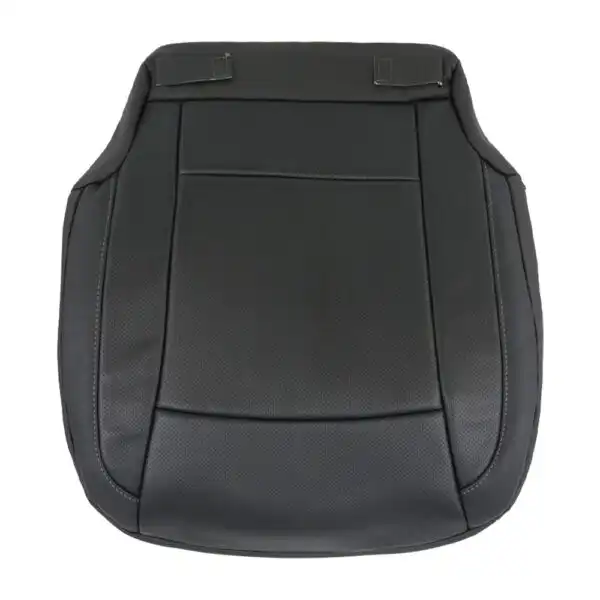 hyundai-genesis-perforated-leather-2009-2014-black-front-passenger-bottom-inside-out-view-oem-replacement-seat-cover Hyundai Genesis Sedan 2009-2014 | OEM-Replacement Seat Cover