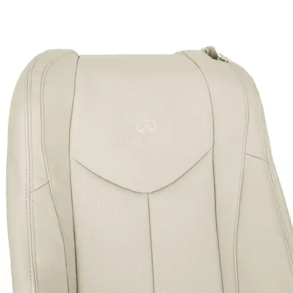 infiniti-g37-perforated-leather-2008-2013-wheat-front-driver-or-passenger-top-close-view-oem-replacement-seat-cover-1 Infiniti G37 Convertible 2008-2013 | OEM-Replacement Seat Cover