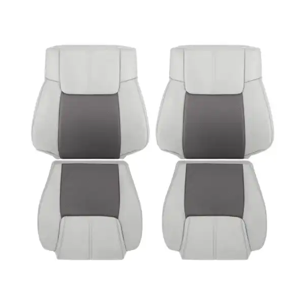 jeep-commander-limited-perforated-leather-2006-2010-2-tone-light-graystone-with-dark-khaki-front-driver-and-passenger-top-and-bottom-oem-replacement-seat-cover Jeep Commander Limited 2006-2010 | OEM-Replacement Seat Cover