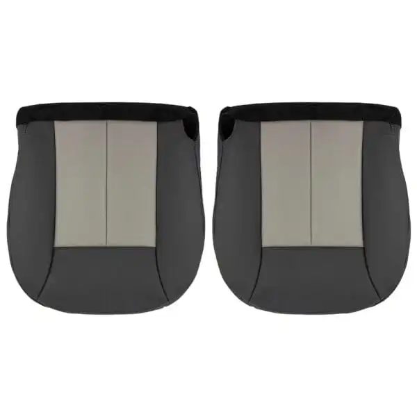jeep-grand-cherokee-piel-2003-2004-2-tono-oscuro-y-luz-pizarra-gris-frontal-del-conductor-y-pasajero-inferior-oem-reemplazo-de-asiento-cubierta Jeep Grand Cherokee 2003-2004 | Funda de asiento de recambio OEM