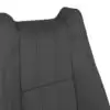 land-rover-range-rover-cuir-perforé-2013-2017-ebony-front-driver-or-passenger-top-close-view-oem-replacement-seat-cover Land Rover Range Rover 2013-2017 - Housse de siège de remplacement OEM