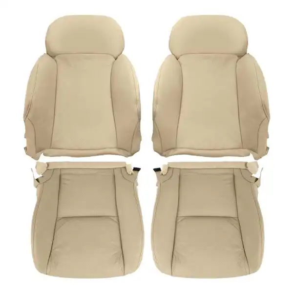 lexus-gs350-perforated-leather-2006-2011-parchment-driver-and-passenger-top-and-bottom-oem-replacement-seat-cover Lexus GS350 2006-2011 | OEM-Replacement Seat Cover