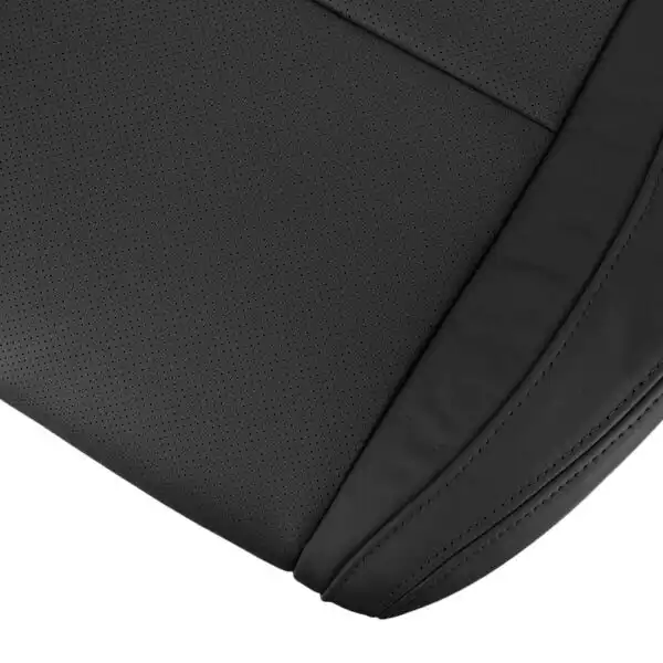 mazda-cx-9-perforated-leather-2007-2015-black-front-driver-or-passenger-bottom-close-view-oem-replacement-seat-cover Mazda CX-9 2007-2015 | OEM-Replacement Seat Cover