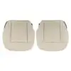 mercedes-benz-e550-e350-cuir-perforé-2014-2016-silk-beige-avant-conducteur-et-passager-fonds-oem-remplacement-de-siège Mercedes-Benz Classe E E350 2014-2016 - Housse de siège de remplacement OEM