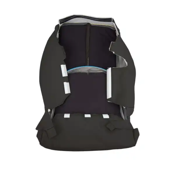 nissan-murano-perforated-leather-2008-2010-negro-delantero-conductor-o-pasajero-inferior-vista-exterior-oem-reemplazo-asiento-cubierta Nissan Murano 2008-2010 | Funda de asiento de recambio OEM