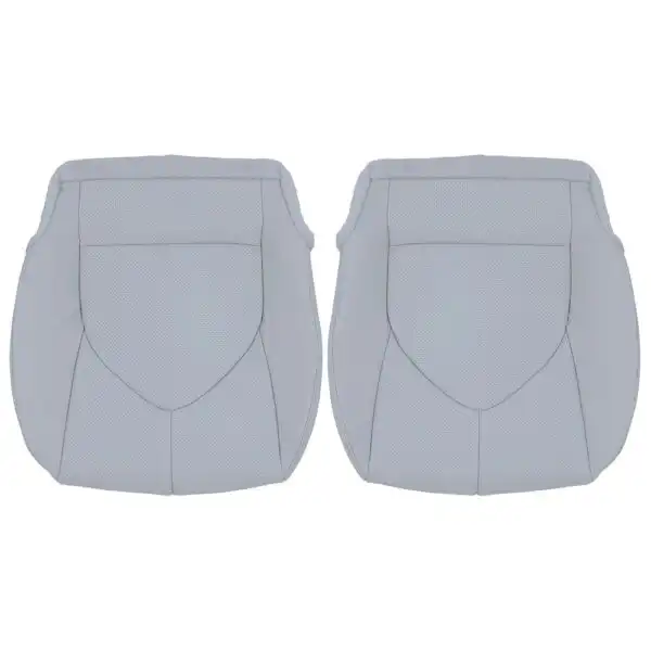 toyota-highlander-perforated-leather-2020-2024-gray-front-driver-and-passenger-bottoms-oem-replacement-seat-cover Toyota Highlander 2020-2024 | OEM-Replacement Seat Cover