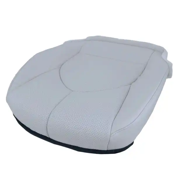 toyota-highlander-perforated-leather-2020-2024-gray-front-driver-bottom-oem-replacement-seat-cover-1 Toyota Highlander 2020-2024 | OEM-Replacement Seat Cover