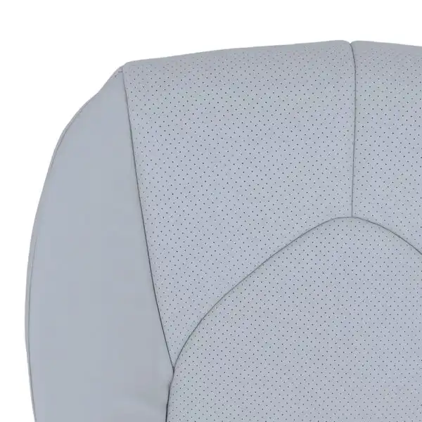 toyota-highlander-perforated-leather-2020-2024-gray-front-driver-or-passenger-bottom-close-view-oem-replacement-seat-cover-1 Toyota Highlander 2020-2024 | OEM-Replacement Seat Cover