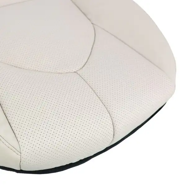 toyota-highlander-perforated-leather-2020-2024-tan-front-driver-or-passenger-bottom-close-view-oem-replacement-seat-cover Toyota Highlander 2020-2024 | OEM-Replacement Seat Cover