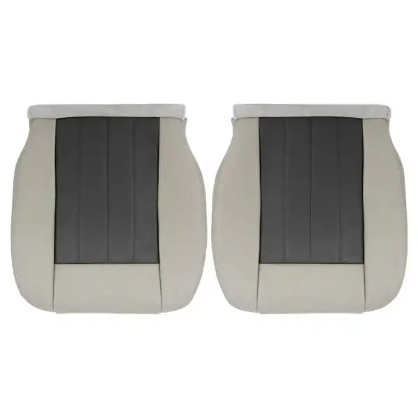 dodge-durango-limited-leather-2004-2006-2-tone-khaki-and-light-graystone-front-driver-and-passenger-bottoms-oem-replacement-seat-cover Dodge Durango Limited 2004-2006 | OEM-Replacement Seat Cover