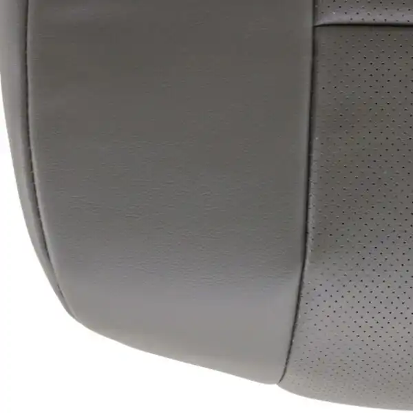 ford-e150-perforated-leather-2009-2014-medium-flint-front-driver-or-passenger-bottom-close-view-oem-replacement-seat-cover Ford E-150 2009-2014 | OEM-Replacement Seat Cover