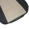 ford-expedition-eddie-bauer-leather-2007-2010-2-tone-charcoal-black-and-camel-front-driver-or-passenger-bottom-close-view-oem-replacement-seat-cover Ford Expedition Eddie Bauer 2007-2010 | OEM-Replacement Seat Cover