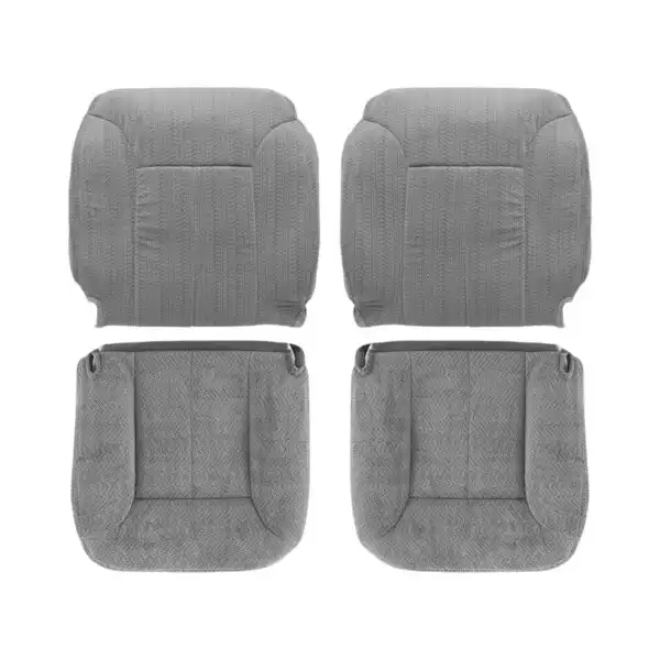 gmc-sierra-cloth-1995-1999-pewter-gray-front-driver-and-passenger-top-and-bottom-oem-replacement-seat-cover GMC Sierra 1995-1999 | OEM-Replacement Seat Cover