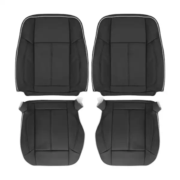hummer-h3-piel-2006-2010-ébano-pewter-piping-front-driver-and-passenger-top-and-bottom-oem-replacement-seat-cover Hummer H3 2006-2010 | Funda de asiento de recambio OEM