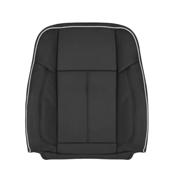 hummer-h3-piel-2006-2010-ébano-pewter-piping-front-driver-top-oem-replacement-seat-cover Hummer H3 2006-2010 | Funda de asiento de recambio OEM