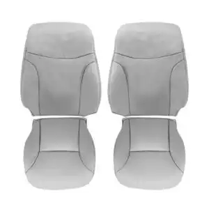 lexus es cuero 2002 2006 ceniza conductor y pasajero superior e inferior oem reemplazo funda de asiento