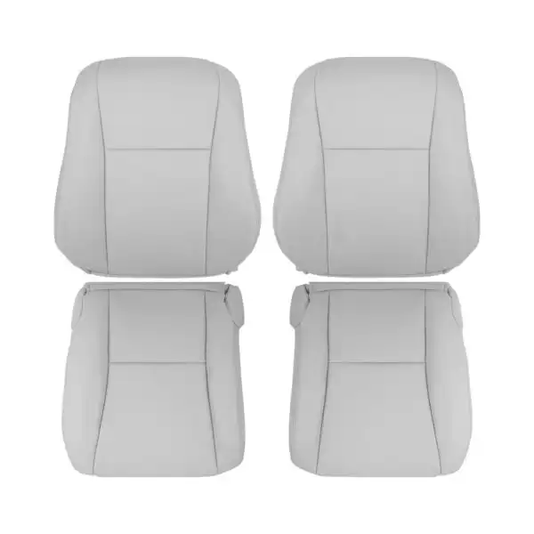 lexus-ls460-perforated-leather-2007-2012-light-gray-front-driver-and-passenger-top-and-bottom-oem-replacement-seat-cover Lexus LS460 2007-2012 | OEM-Replacement Seat Cover