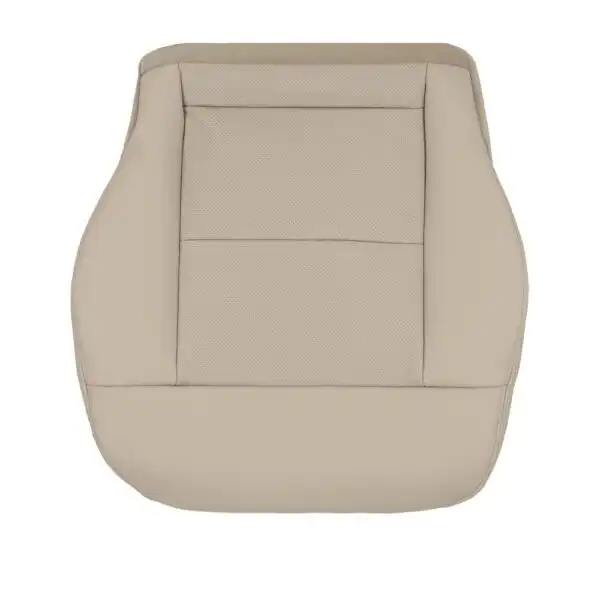 Mercedes-Benz E350 - Cuero sintético perforado - 2010-2013 - Beige almendra - Parte inferior del asiento del pasajero delantero - Funda de asiento de repuesto OEM - 3 Mercedes-Benz E350 2010-2013 | Funda de asiento de recambio original