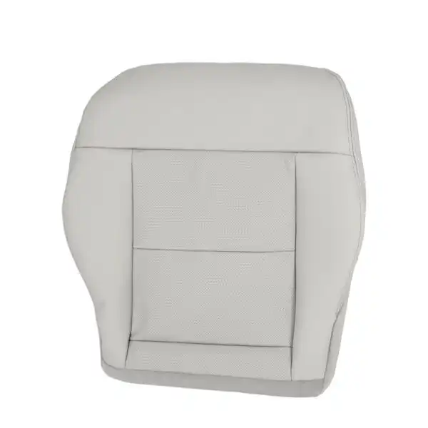 Mercedes-Benz E350 - Cuero sintético perforado - 2010-2013 - Gris ceniza - Parte inferior del asiento del conductor - Funda de asiento de repuesto OEM - 1 Mercedes-Benz E350 2010-2013 | Funda de asiento de recambio original