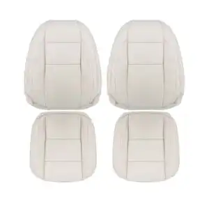 volvo c70 2008 2013 calcite cream front driver and passenger top and bottom oem replacement seat cover