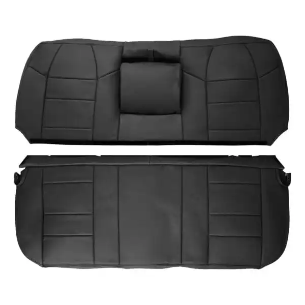 Ford F250-F350 Lariat 2004-2007 Parte trasera superior e inferior en color negro Ford Lariat F-250 2001-2007 | Funda de asiento de repuesto OEM