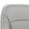 chevrolet-malibu-genuine-leather-perforated-2016-2025-medium-ash-gray-front-driver-or-passenger-top-close-view-oem-replacement-seat-cover Chevrolet Malibu 2016-2025 | OEM-Replacement Seat Cover