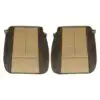 ford-expedition-eddie-bauer-leather-2007-2010-graystone-and-camel-front-driver-and-passenger-bottoms-oem-replacement-seat-cover Ford Expedition Eddie Bauer 2007-2010 | OEM-Replacement Seat Cover