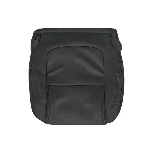 ford-explorer-limited-genuino-cuero-perforado-2011-2015-carbón-negro-fondo-delantero-del-conductor-oem-reemplazo-tapa-asiento-4 Ford Explorer Limited 2011-2015 | Funda de asiento de recambio OEM