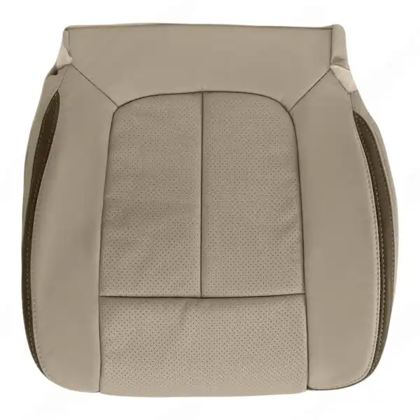 ford-f-150-platino-genuino-cuero-perforado-2009-2013-adobe-conductor-fondo-oem-reemplazo-asiento-tapa (4) Ford F-150 Platinum 2009-2013 | Funda de asiento de recambio OEM