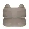 Ford F-250 XL de cuero sintético 2008-2010 color camel, parte superior e inferior, funda de asiento de repuesto OEM Ford F-250 XL 2008-2010 | Funda de asiento de recambio OEM
