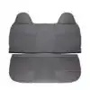 Ford F-250 XL de cuero sintético 2008-2010, color piedra medio oscuro, parte superior e inferior, funda de asiento de repuesto OEM Ford F-250 XL 2008-2010 | Funda de asiento de recambio OEM