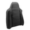 Ford Lariat F250, cuero genuino perforado, 2002-2007, negro, asiento del pasajero, funda de repuesto OEM. Ford Lariat F-250 2001-2007 | Funda de asiento de repuesto OEM