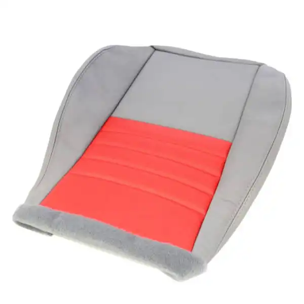 ford-mustang-gt-1999-2004-2-tone-gray-red-front-driver-bottom-oem-replacement-seat-cover-4.jpg (6) Ford Mustang GT 1999-2004 - Housse de siège de remplacement OEM