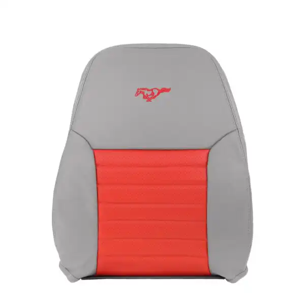 ford-mustang-gt-1999-2004-2-tone-gray-red-front-driver-top-oem-replacement-seat-cover-5.jpg (2) Ford Mustang GT 1999-2004 - Housse de siège de remplacement OEM