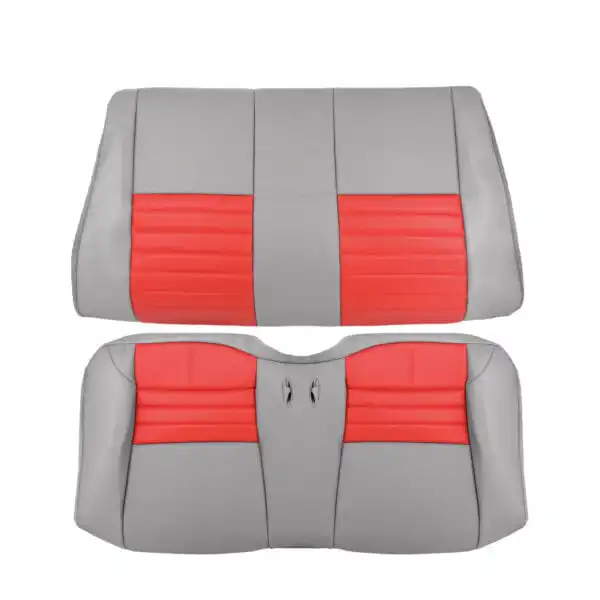 ford-mustang-gt-leatherette-1999-2004-2-tone-gray-red-rear-bench-top-and-bottom-oem-replacement-seat-cover.jpg (4) Ford Mustang GT 1999-2004 - Housse de siège de remplacement OEM