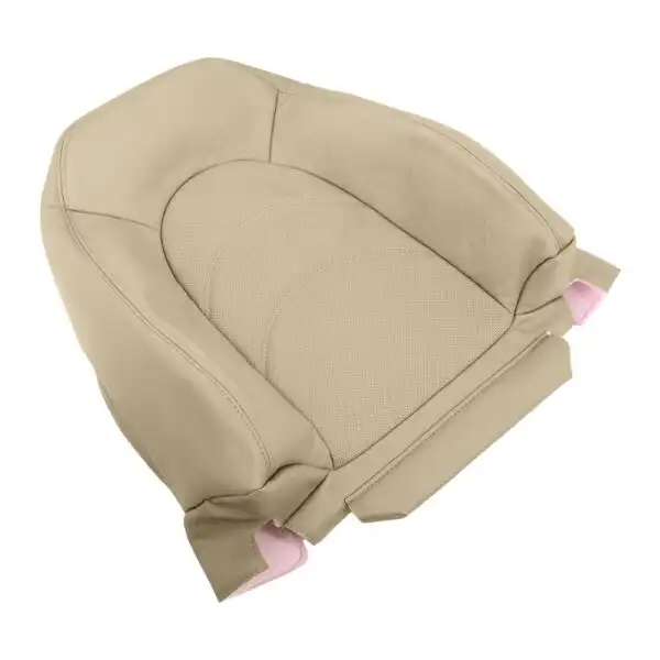 Jaguar XKR, cuero genuino perforado, 2000-2006, color cachemira, asiento del copiloto, recambio OEM, funda para asiento. Jaguar XKR/XK8 2000-2006 | Funda de asiento de repuesto OEM (deportiva)