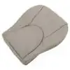 Jaguar XKR, cuero genuino perforado, 2000-2006, Nimbus, conductor, parte inferior, recambio OEM, funda de asiento 1 Jaguar XKR/XK8 2000-2006 | Funda de asiento de repuesto OEM (deportiva)